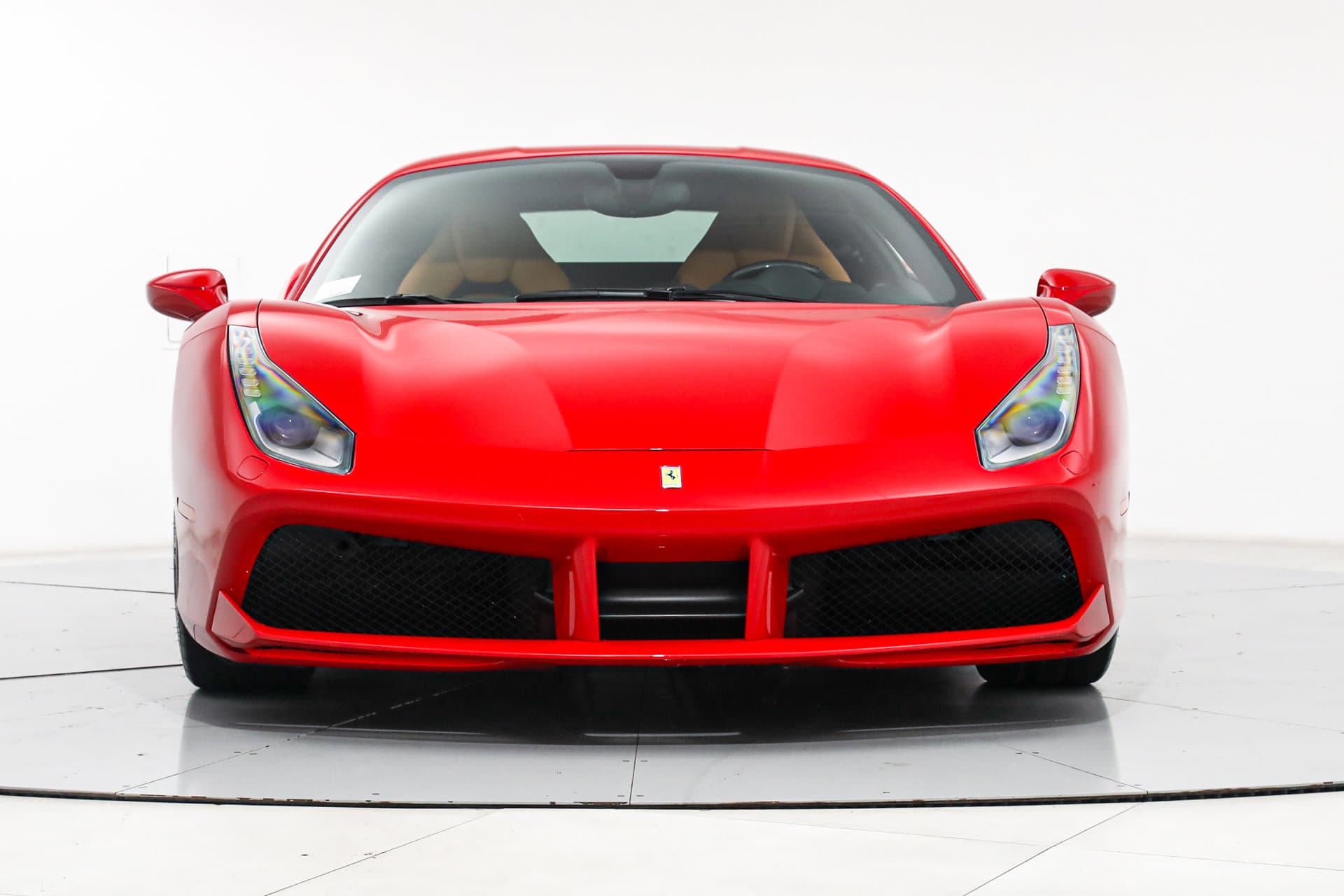 Front bumper intake photo